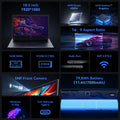 18.5" Laptop 16GB RAM 512GB SATA SSD AMD Ryzen 3 4300U Laptop Computer 1080 FHD Display for Business&Students 7000Mah Battery