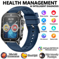 2026 New Professional-Grade Health Smart Watch Men ECG BP HR Uric Acid Lipid BMI Body Analysis Bluetooth Call Smartwatch Women