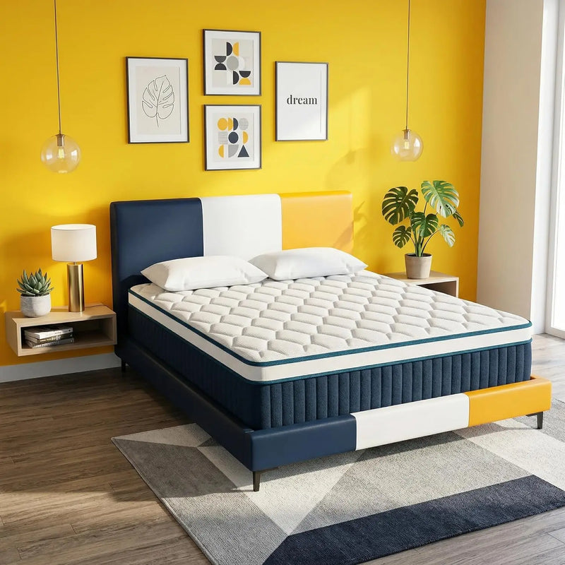 Queen Size Mattress, 12 Inch Bed in A Box Pressure Relief - View 7 | SAMAG