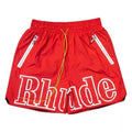 Style RHUDE Men's Casual Shorts Hip Hop Elastic Waist | SAMAG