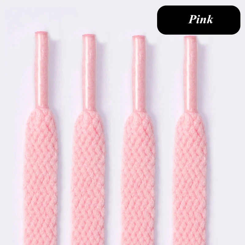 Classic Casual Thicken Shoelaces Athletic String 8MM Flat Shoe Laces Sport Leisure Women Sneaker Shoelaces AJ/AF1 Accessories