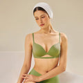 SUJIIN Women's Push Up Sexy Wireless Bras Seamless Plunge Thin Bra for Women Female Underwear Comfort Brasieres De Mujer MX226