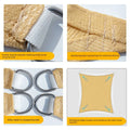 Triangular & Quadrilateral Sun Shade Sail Breathable UV | SAMAG