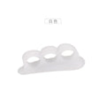 2pcs=1pair Silicone Bunion Guard Foot Care Straightener Orthopedic Toe Separators Finger Correction Spreader Protector Pad