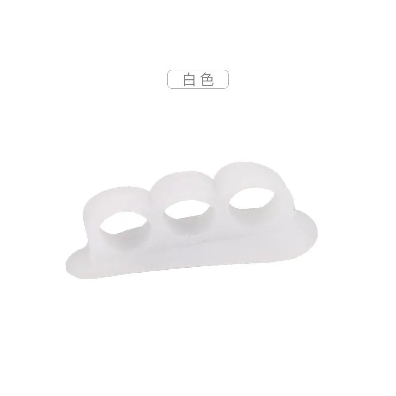2pcs=1pair Silicone Bunion Guard Foot Care Straightener Orthopedic Toe Separators Finger Correction Spreader Protector Pad