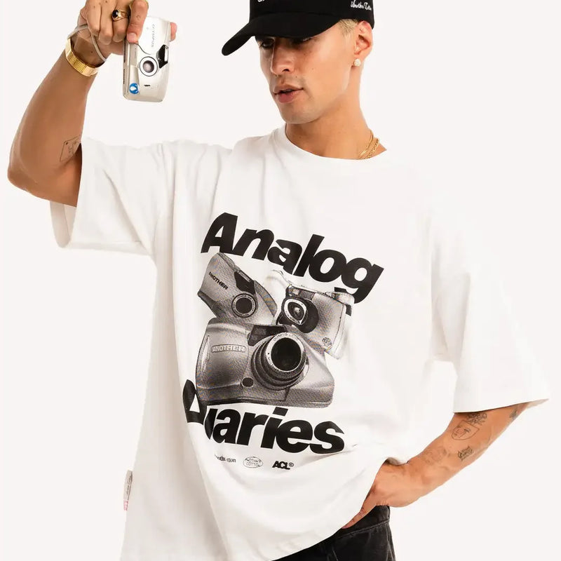 Streetwear Oversized Top Y2K Unisex New Trend Print Cotton Round Neck Short Sleeve Fashion Casual Loose T Shirts Fashion Tops