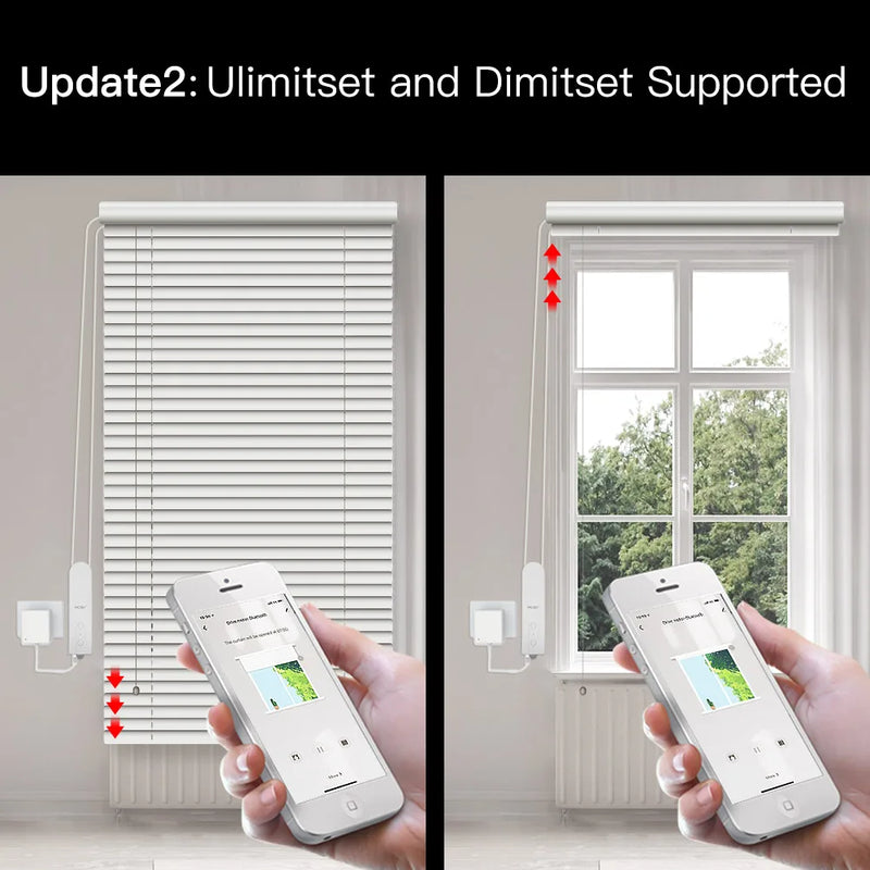 MOES ZigBee Smart DIY Motorized Roller Blinds/Shades Drive Motor Hub Tuya Smart Life APP Alexa Google Home Voice Control