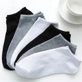 Pairs Solid Color Casual Breathable Socks Boat For Women | SAMAG