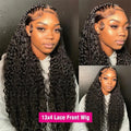 30 Inch Deep Wave Wigs Human Hair 13x4 13x6 Hd Lace Frontal Wigs Water Wave Lace Closure Wig Remy Brazilian Curly Wigs For Women