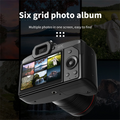 D5 6400Megapixel HD WiFi Digital Video Camera 4K Dual Lens Camcorder with Display 16X Zoom DSLR Camera No Memory Card
