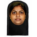 Funny Indian Facial Expression Spoof Abstract Humorous Mask Novelty Live Streaming Outdoor Prop Cosplay Costume Accessories