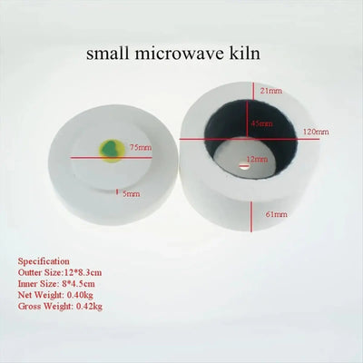 Ceramic Microwave Kiln Glass Fusing Fusework Beginner | SAMAG