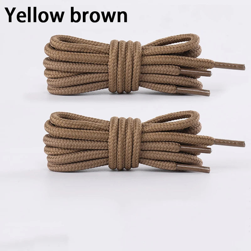 Classic Round ShoeLaces 20 Colours Durable Solid Shoelaces Sneakers Boots Shoelace rope 70cm/90cm/120cm/150cm 1Pair