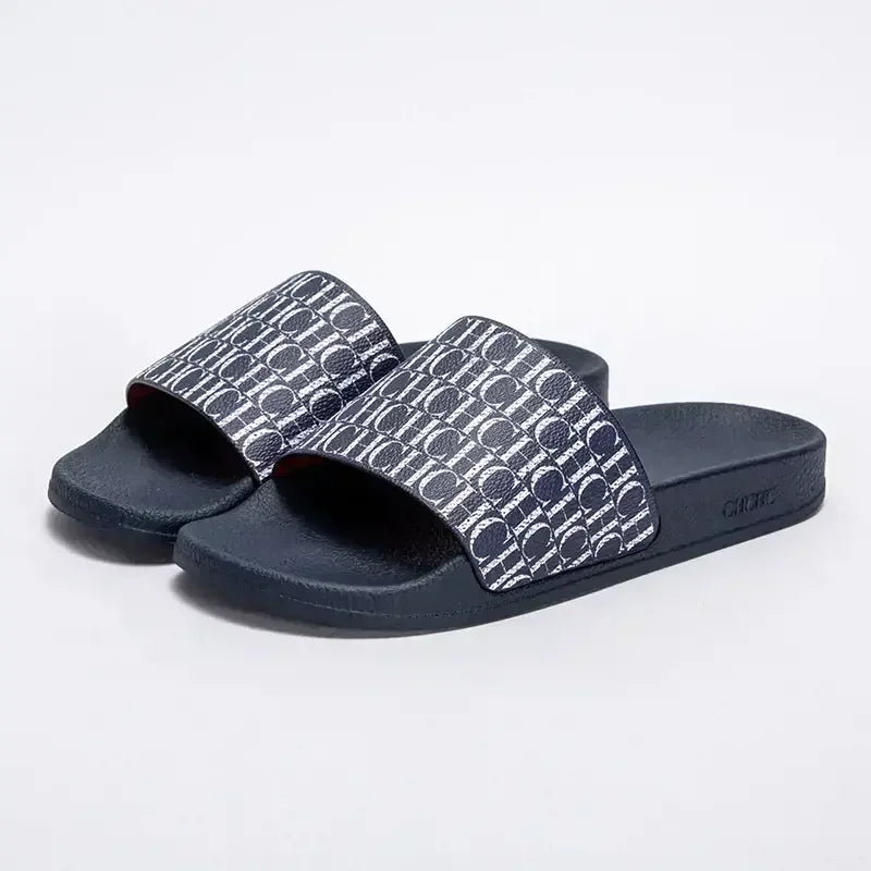 Women's Slippers New Fashion Letter Printed Flip Flops Beach Shoes Multi Scene Universal Women's Silicone Beach Shoes