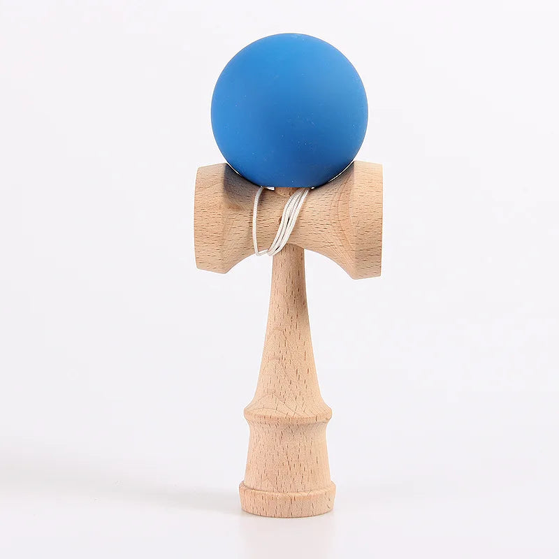 Crack Painted Kendama Toy Outdoor Fitness Balls Train Eye-hand Coordination for Children Adults Outdoor Fun Juggling Sports Ball