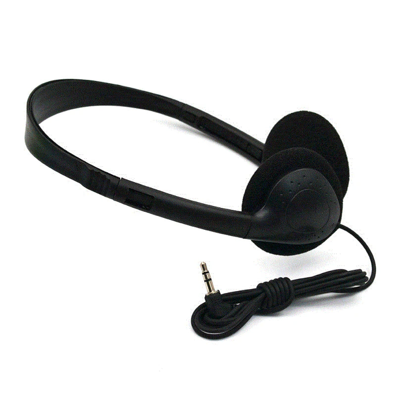 1pcs Universal 3.5mm Wired Computer Headphone No Microphone Gaming Headset Noise Canceling Sports MP3 Earphone Wired Stereo