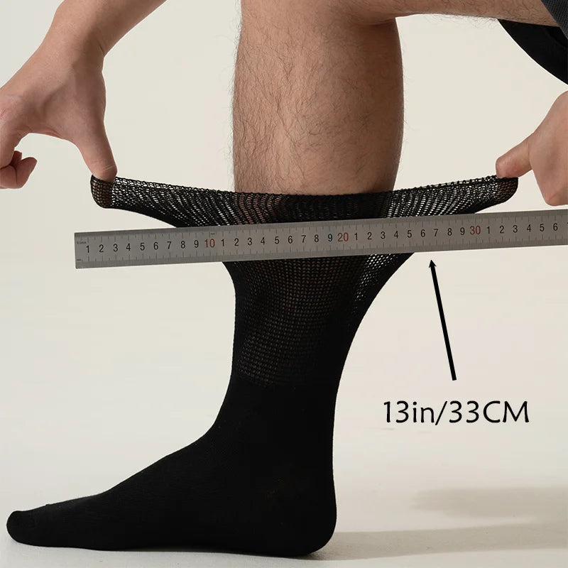 6Pairs Comfortable and Supportive Diabetic Socks for Men | SAMAG