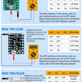 Makerbase MKS DLC32 MAX CNC Router Board Laser Engraving Machine 4 Axis Controller Woodwork Laser Engraver Motherboard TMC2209