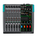 6/8/12/16 Channels Audio Sound Mixer Depusheng Mixing DJ Console USB 48V Phantom Power 256 DSP Effects Sound Table for Stage