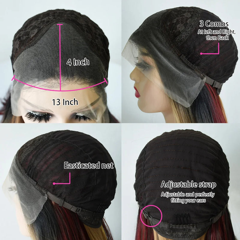 180Density Honey Blonde Wig Long Body Wave Lace Front Wigs Blonde 13x4 Hd Lace Frontal Wig Pre Plucked Daily Wear For Women