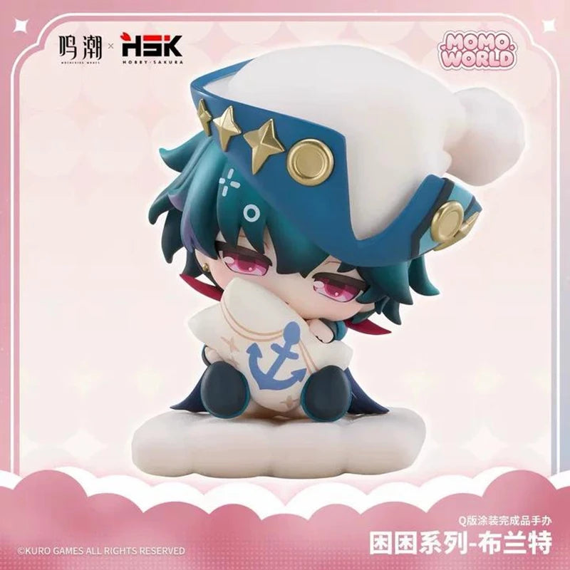 Pre Sale KURO GAMES Genuine Wuthering Waves Sleepy Series Chibi Figurines Brant Zani Phoebe Carlotta Rococo Cantarella Cosplay