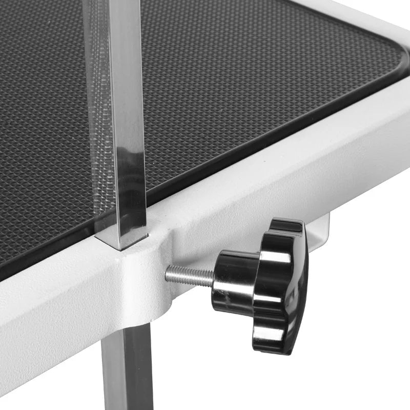 Shernbao FT‑808 Electric Lifting Dog Grooming Table Mobile Pet Grooming Station with Grooming Arm Noose for Large Dogs Pet Salon