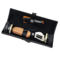 340D Leather Care Tool Set Includes Leather Conditioner Wooden Brush Polish Sponge and Shoehorn For Footwear Belt Bag Jackets