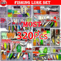 Fishing Lure Kit Soft and Hard Bait Set Gear Layer Minnow | SAMAG