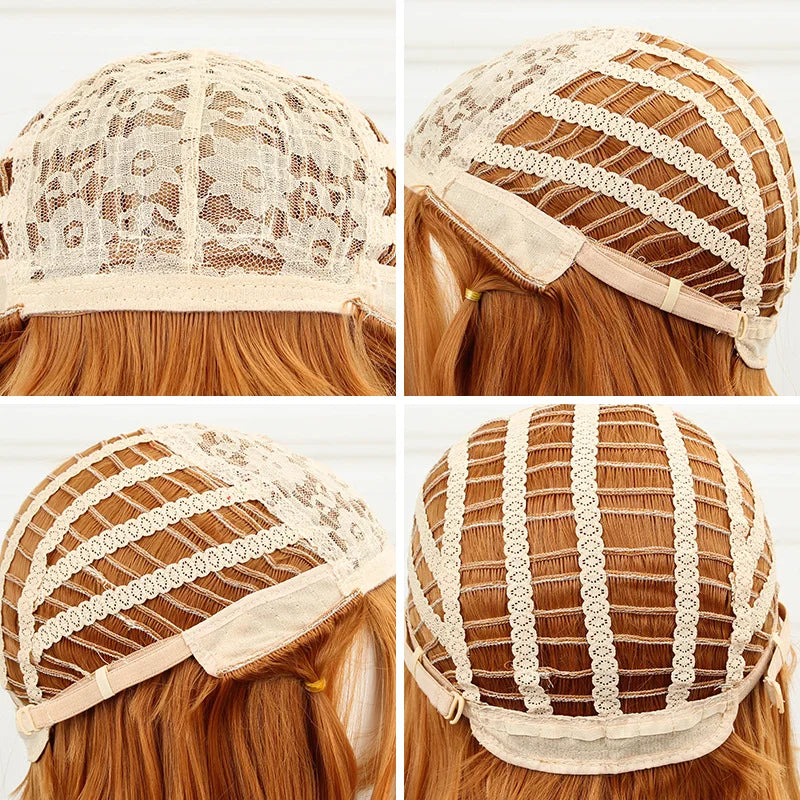 Anime Oshi No Ko Cosplay Wig Hoshino Ruby Cosplay Wig with Rose net Heat Resistant Synthetic Wigs Daily Cosplay Party wig