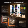 Smartphone 5G Cubot X100, Android 15, Dimensity 7025, 6nm, 2.5GHz,6.88-inch Screen,16GB(8+8),256GB, 64MP Camera, 5100mAh Battery
