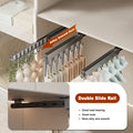 Multi - Purpose Sliding Hook Rail Top Mount Side Self Adhesive Drilling Dual Use Aluminum Stainless Steel - View 2 | SAMAG