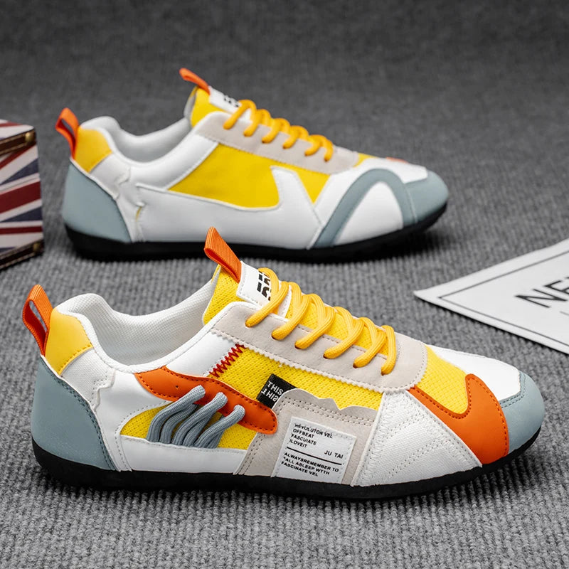Men's Breathable Casual Sneakers Luxury Trainer Fashion Loafers Comfortable Running Shoes for Male