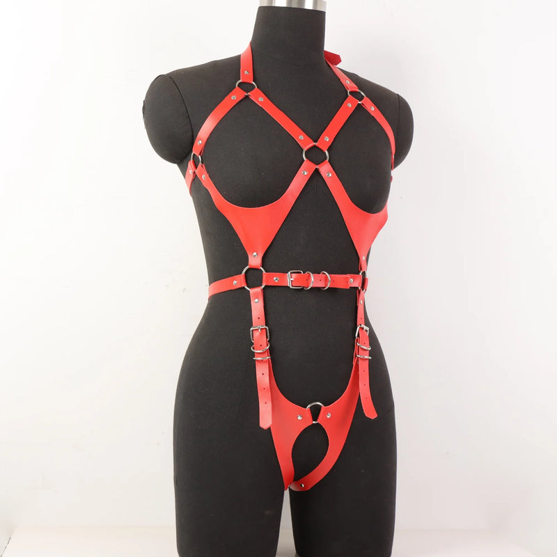 Women'S Sexy Gothic Corset Suspenders Belt Daily Outing Casual Wear Clothing Additions - Visuel 3 | SAMAG