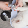 Led Light Pet Nail Clippers For Cats Dogs Safety Claw Trimmer Sharp Blades Pet Grooming Scissors Tool For Small Medium Large Pet