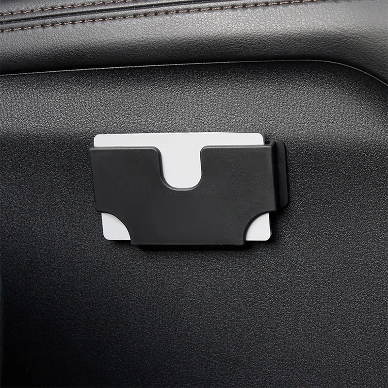 Car Seat Card Holder Seat Console Card Holder Space-Saving Car Stowing Tidying Interior Storage Box For Organizing Shopping Card