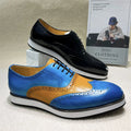 Men's Genuine Leather Loafers Slip-on Casual Shoes Handmade Comfortable Flat Sneakers for Daily Office Outdoor Street Wear