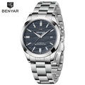 Benyar luxury brand sand particle size 40mm mechanical watch 316L stainless steel 5Bar waterproof men's automatic watch