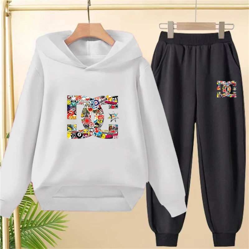 Children's hoodie 3-12 years girls pink boy black | SAMAG