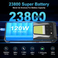 US AU EU Stock Unihertz 8849 Tank 3 Rugged 5G Smartphone 32GB 512GB 23800mAh 120W Charger Dimensity 8200 200MP 120Hz Cell Phone
