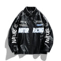 American Leather Jacket Coats Male Autumn Winter Street Pilot Motorcycle Clothing Hiphop Trend Loose Luffian Handsome Top Coats
