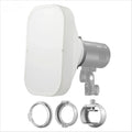 Lapgood ML-CD15 ML-CS1625 Diffuser Dome Kit with 3 Adapters for Photography Light Flash Studio Photography Portrait Live Stream
