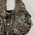 Women Handbags Fashion Leopard Shoulder Bag Large Tote Top-handle Shopping Pack Multifunctional Satchel Lady Hobos  Big Purse