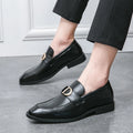 Men Loafers PU Low Heel Professional Classic Comfortable Business Men Shoes Size 38-46