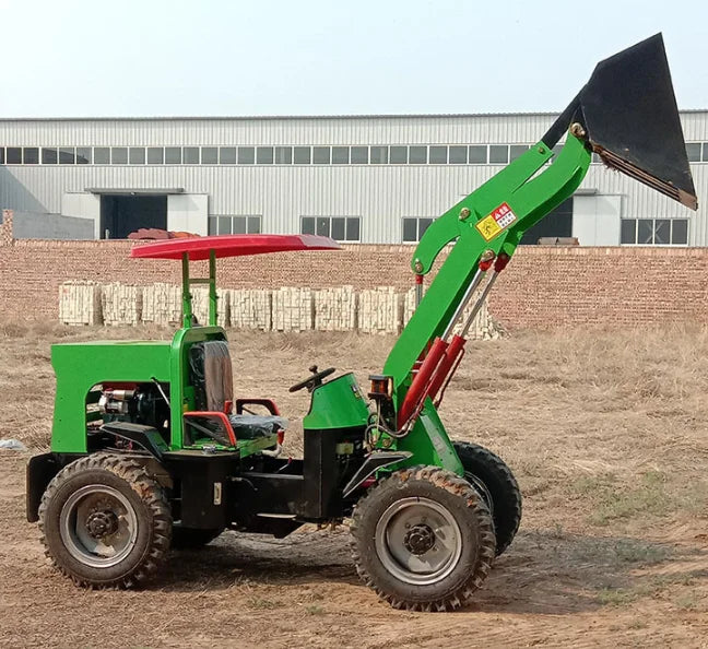0.4-0.6 Ton Front Loader Wheel Smallest Garden Mini Wheel Loaders For Sale With Accessories