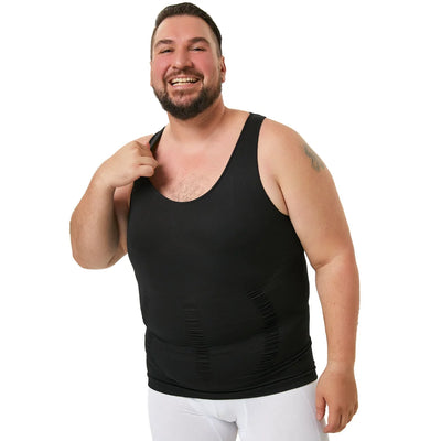 Men Slimming Compression Vest Tummy Control Belly Shaper | SAMAG
