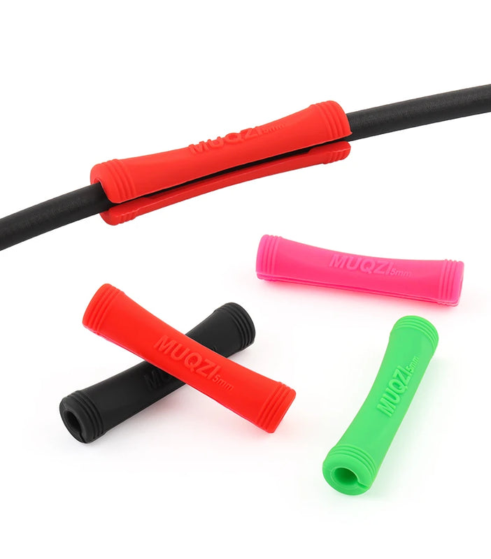 MUQZI 4/8pcs Bicycle Cable Protector Brake Shift Line Frame Protect Sleeve MTB Road Fixed Gear Bike Universal