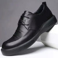 Dress Shoes Man Cowhide Casual Business Social Shoe for Men Black Cheap Liquidation Clearance Official Elegant and Classic Suit