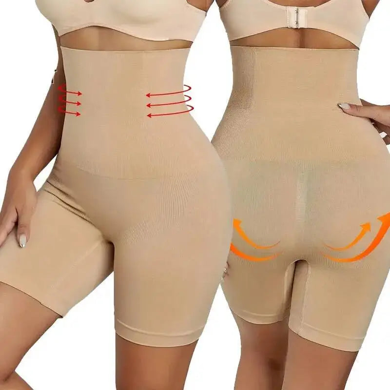 Shapewear Tummy Control Shorts for Women High Waist Shaping Control Underwear Body Shaper Boyshort Slip Short for Under Dresses