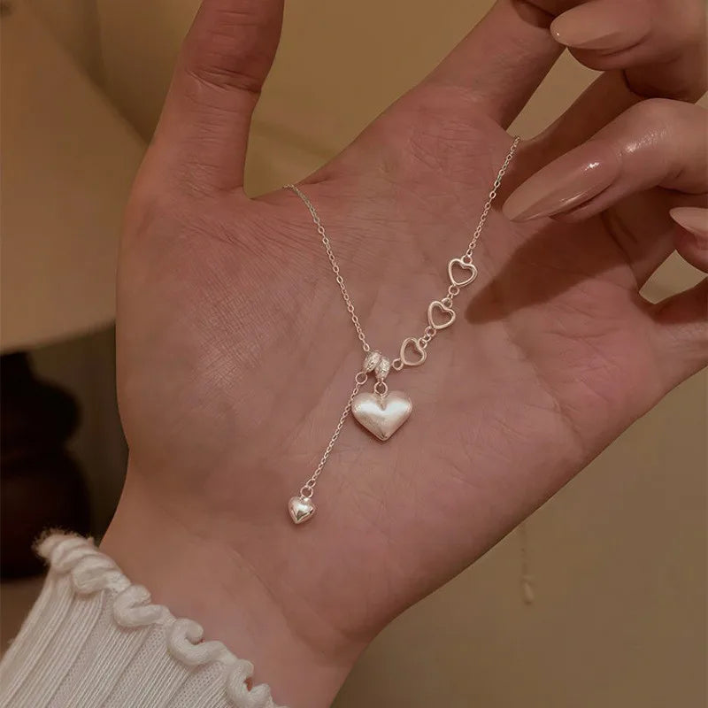 VENTFILLE 925 Sterling Silver Bead Geometry Necklace | SAMAG