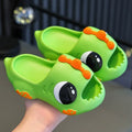 Kids Slippers Spring Summer Breathable Soft Sole Cartoon Animal Design Children's Indoor Outdoor Slip-On Shoes